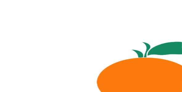 orange icon on a transparent background